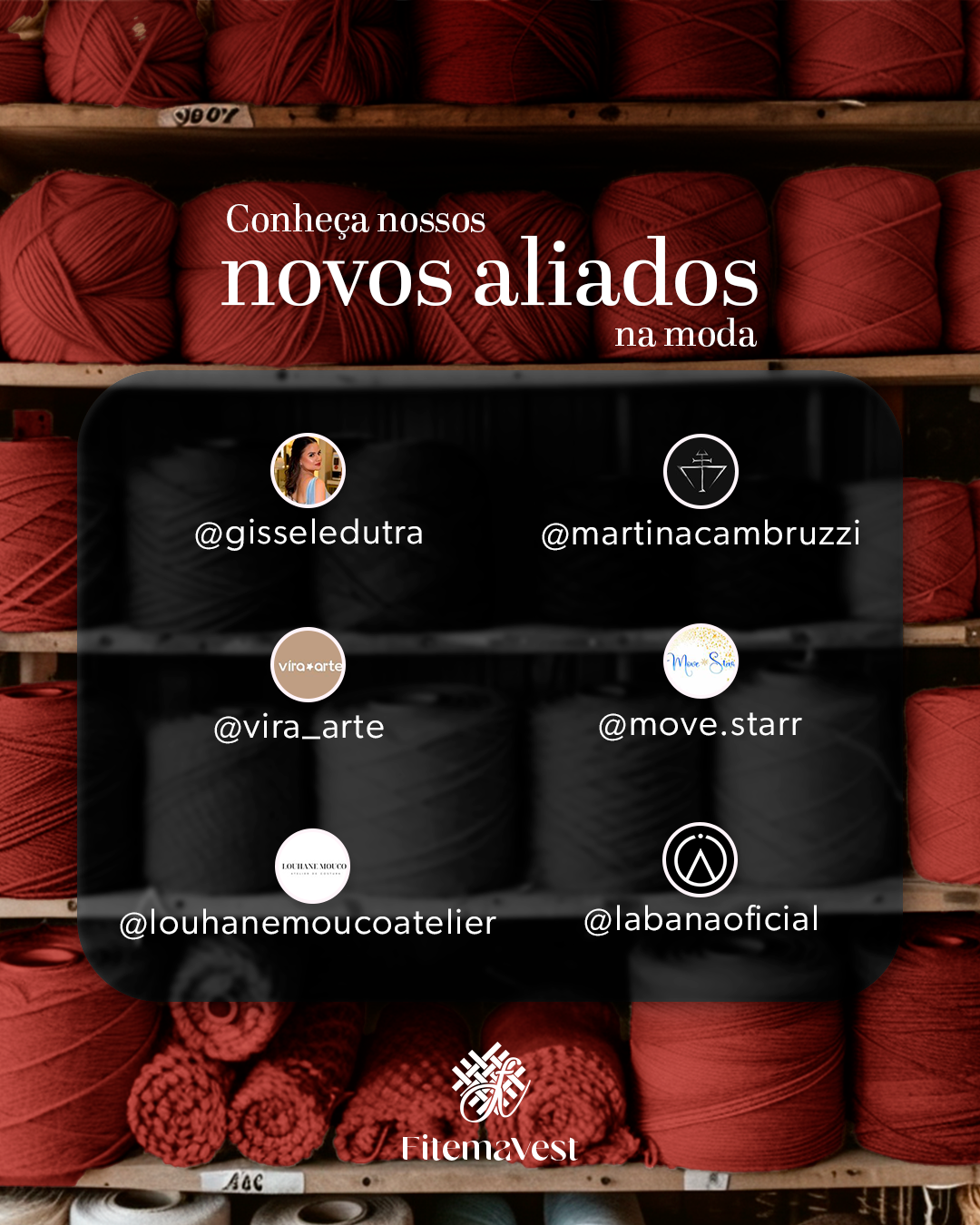 ALIADOS NA MODA