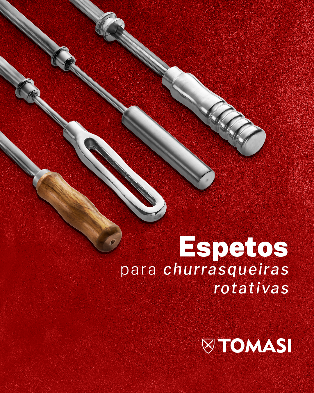 ESPETOS PARA CHURRASQUEIRAS ROTATIVAS