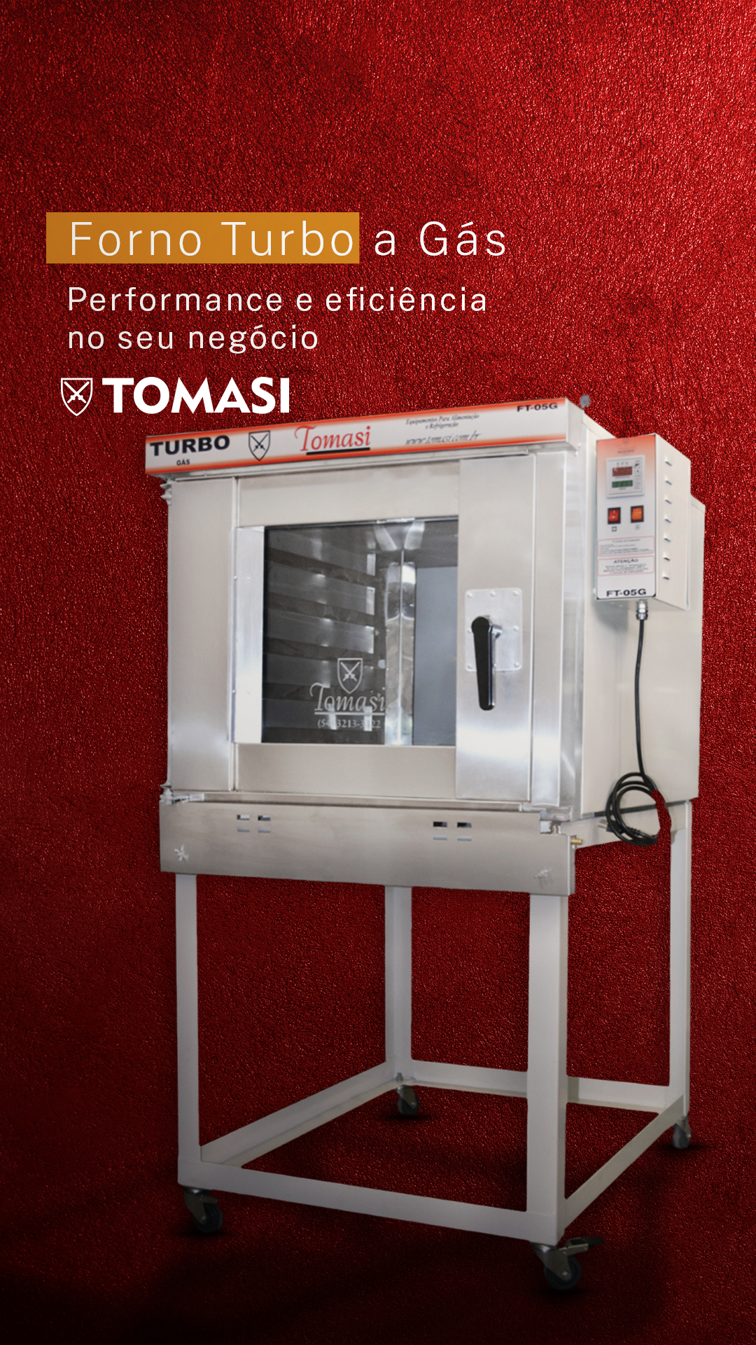 Forno turbo a gás Tomasi story