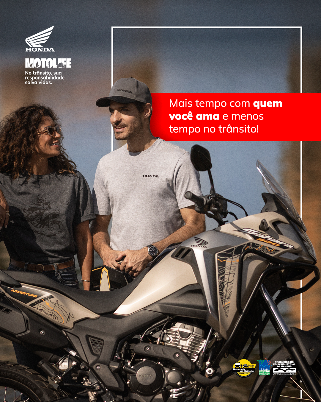 Mais tempo com quem você ama e menos tempo no trânsito feed