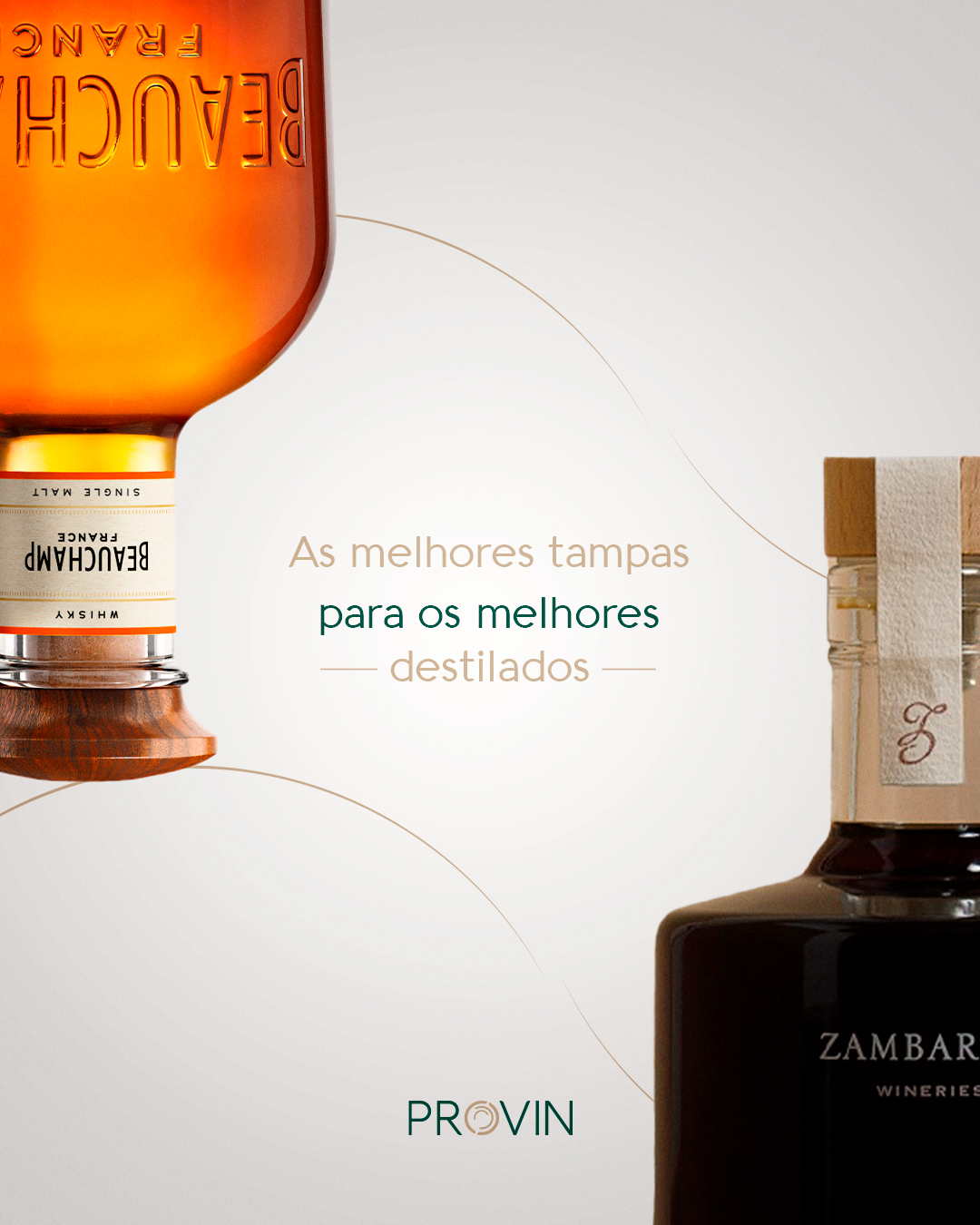 TAMPAS PARA CACHAÇA