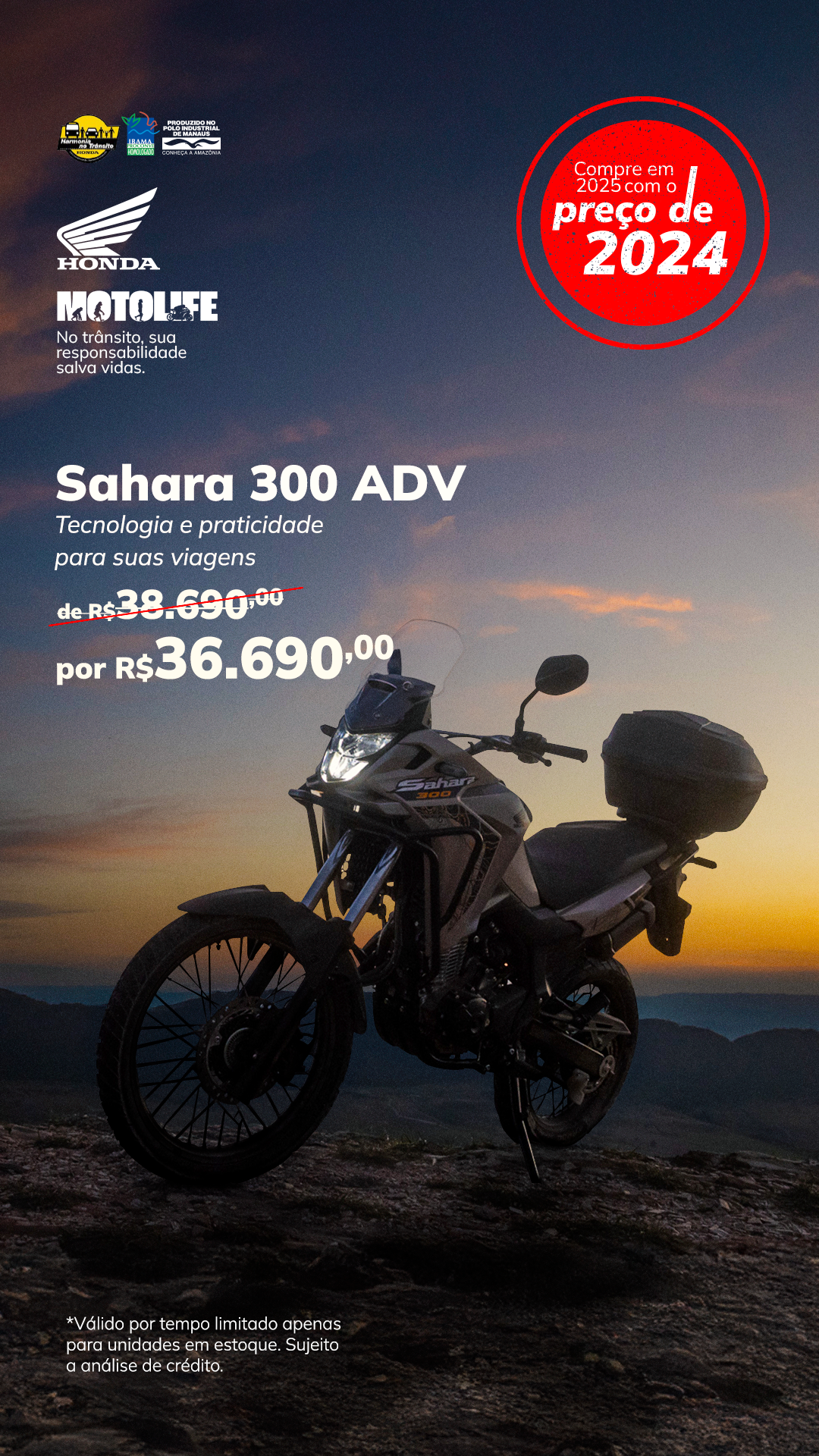capa Sahara 300 ADV